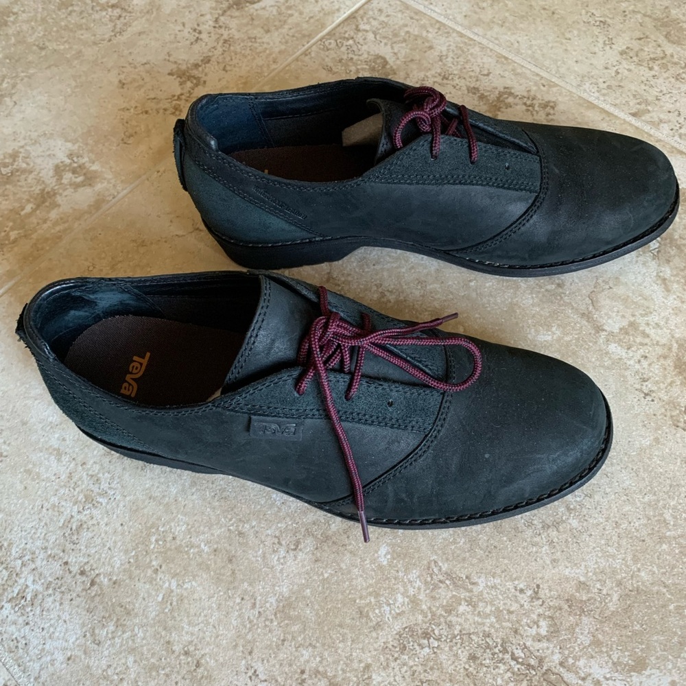 Teva Women's De La Vina Dos Waterproof Shoes in Black- Size 8 - Picture 2 of 8
